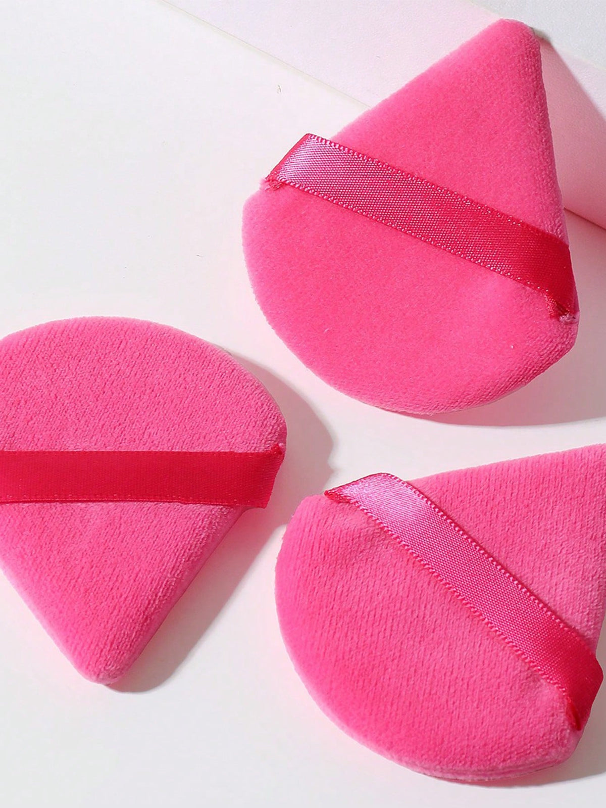 10pcs/3pcs/1pc Triangle Makeup Sponge, Powder Puff, Flat Foundation Sponge, Finger Cushion Puff,Makeup,Cheap,Room Decor,Vanity,Travel,Bedroom,Makeup Accessories,Puff,Makeup Blender,Powder Puff,Makeup