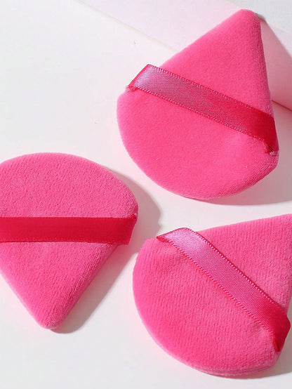 10pcs/3pcs/1pc Triangle Makeup Sponge, Powder Puff, Flat Foundation Sponge, Finger Cushion Puff,Makeup,Cheap,Room Decor,Vanity,Travel,Bedroom,Makeup Accessories,Puff,Makeup Blender,Powder Puff,Makeup