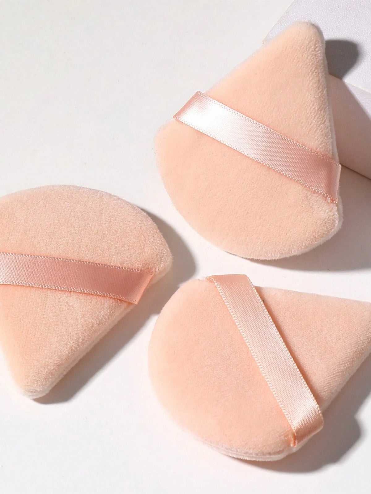 10pcs/3pcs/1pc Triangle Makeup Sponge, Powder Puff, Flat Foundation Sponge, Finger Cushion Puff,Makeup,Cheap,Room Decor,Vanity,Travel,Bedroom,Makeup Accessories,Puff,Makeup Blender,Powder Puff,Makeup