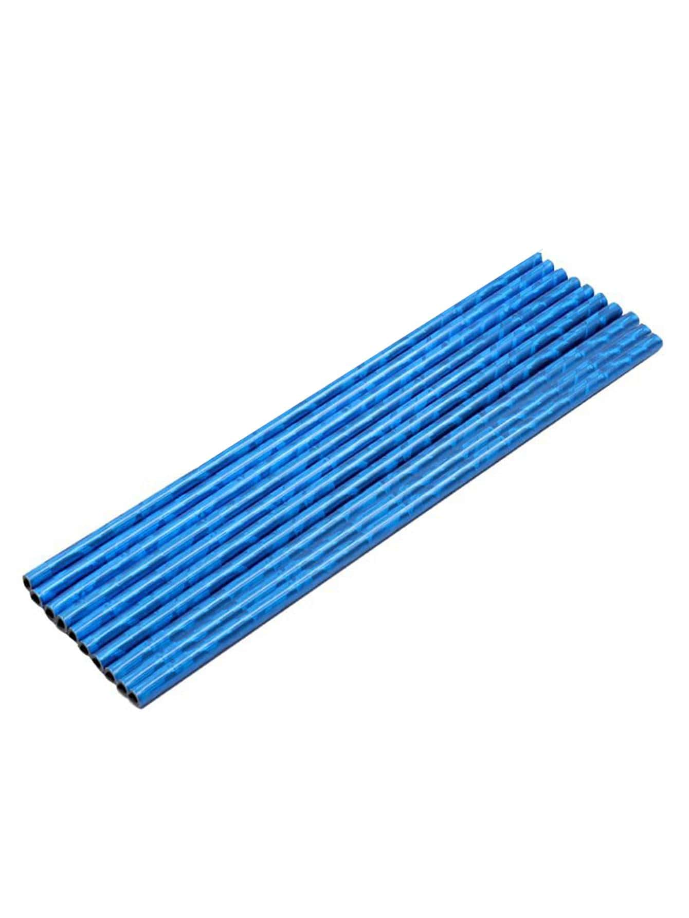 10pcs Blue PVC Car Air Outlet Strip