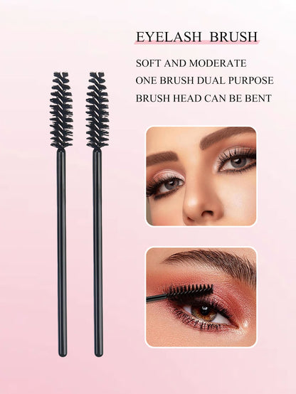 11/5pcs Eyelash Curler Set, Women's Eyelash Brush Kit, 1pc Eyelash Curler With Comb (With 2 Replacement Combs), 1pc Eyelash Comb Separator, 2pcs Eyelash Curlers, 5pcs Eyelash Curler Replacement Pads