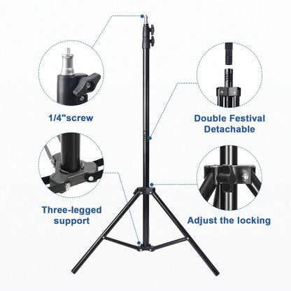12-Inch Live LED Ring Fill Light| Multifunctional Photography Light, With 160cm Adjustable Stand And Universal Phone Clip, USB Power Supply, Three-Color Switchable, It Is Perfect For Makeup, Video Re