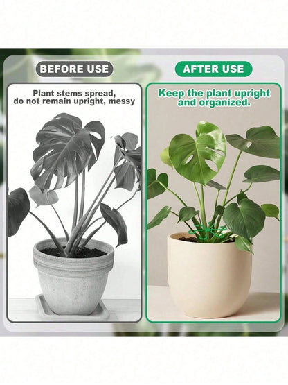 16/8/4/1pc Plant Support Clips, Plant Support Fasteners, Sturdy Stem Clips, Suitable For Climbing Plants