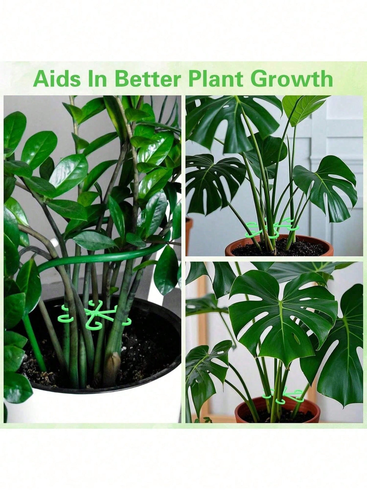16/8/4/1pc Plant Support Clips, Plant Support Fasteners, Sturdy Stem Clips, Suitable For Climbing Plants