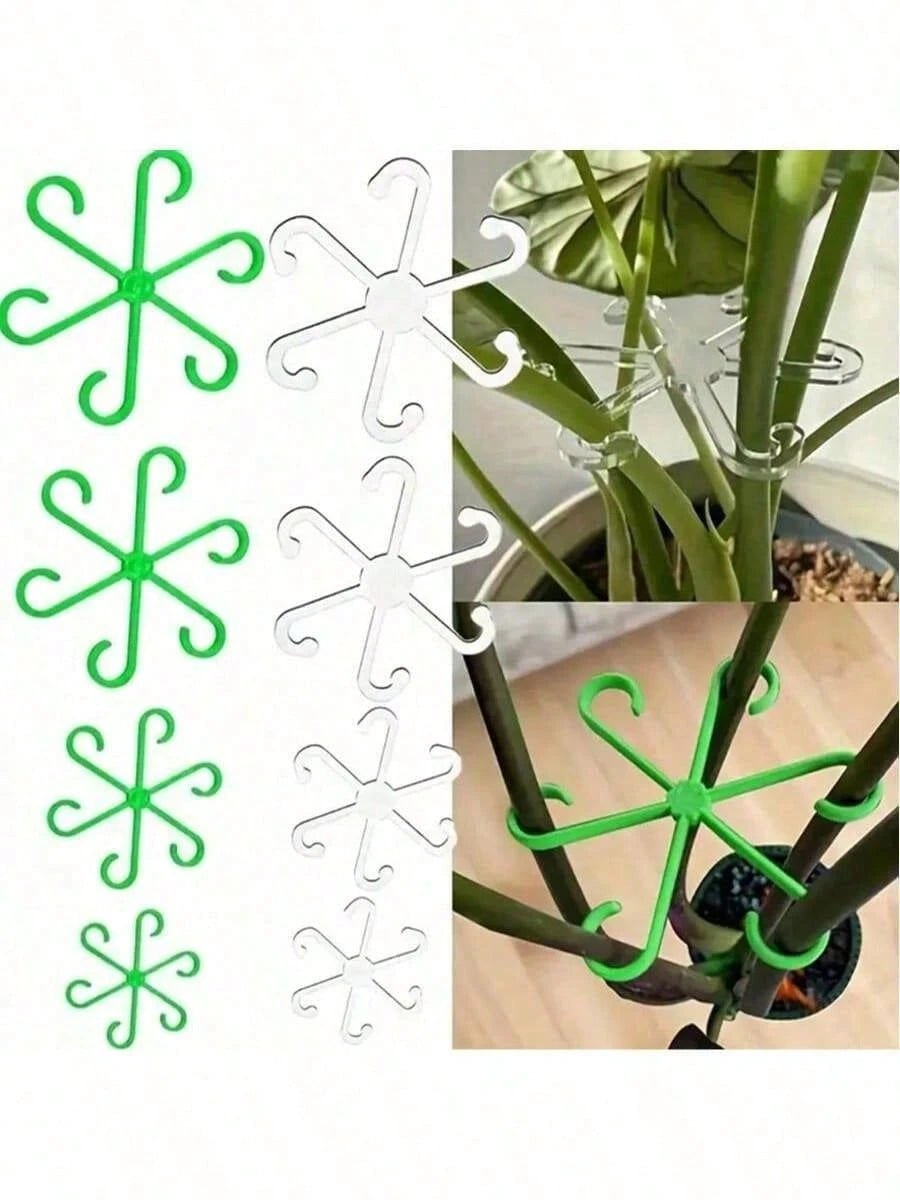 16/8/4/1pc Plant Support Clips, Plant Support Fasteners, Sturdy Stem Clips, Suitable For Climbing Plants