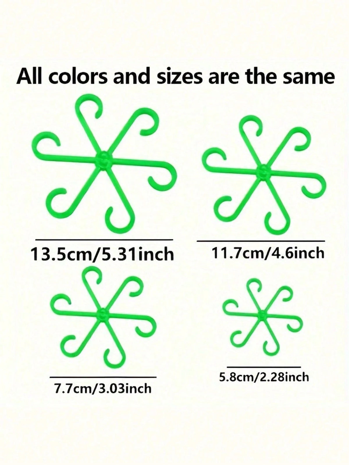 16/8/4/1pc Plant Support Clips, Plant Support Fasteners, Sturdy Stem Clips, Suitable For Climbing Plants