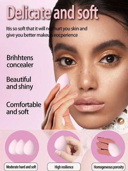 18/17/12/11/10/9/8/7/1pc Makeup Brush And Sponge Tool Set, Professional Makeup Brush And Makeup Sponge Set, Powder Puff And Makeup Brush Set, Makeup Brush Set, Complete Makeup Tool Set, Makeup Gift Se