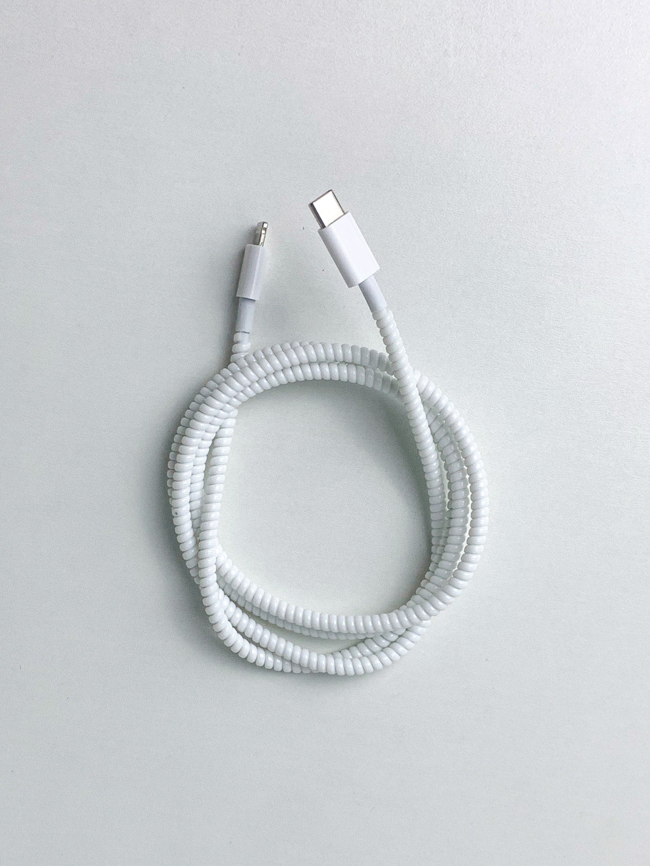 1pc 1.4m TPU Data Cable Protective Cover Cable Protector, Charger Protector