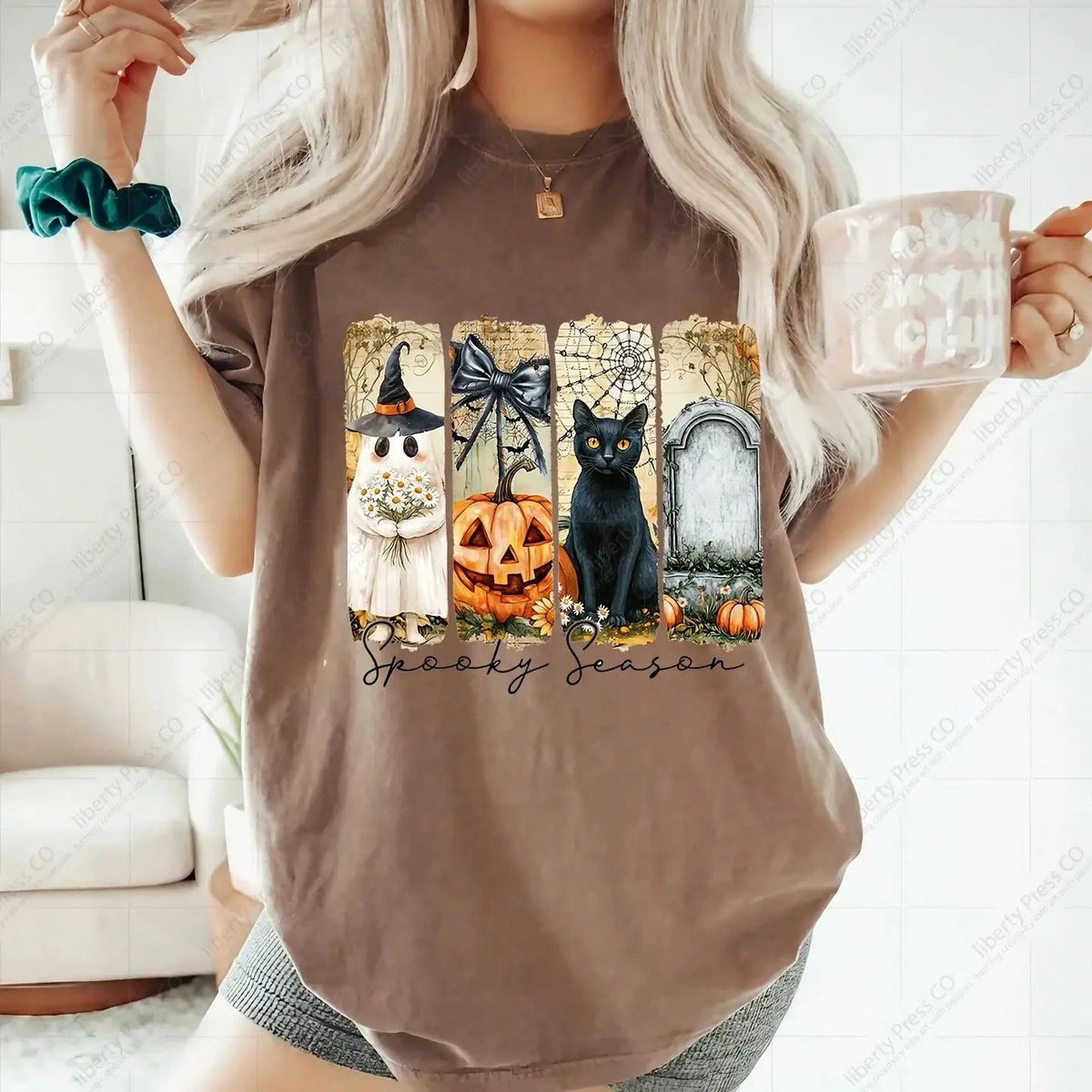1pc/2pcs/3pcs "Halloween Season" Design- Pumpkin, Black Cat & Tombstone Pattern Heat Transfer Stickers, DTF Iron-On Fabric Patches, Washable Durable Fabric Decoration, Halloween Theme Fashion Accesso