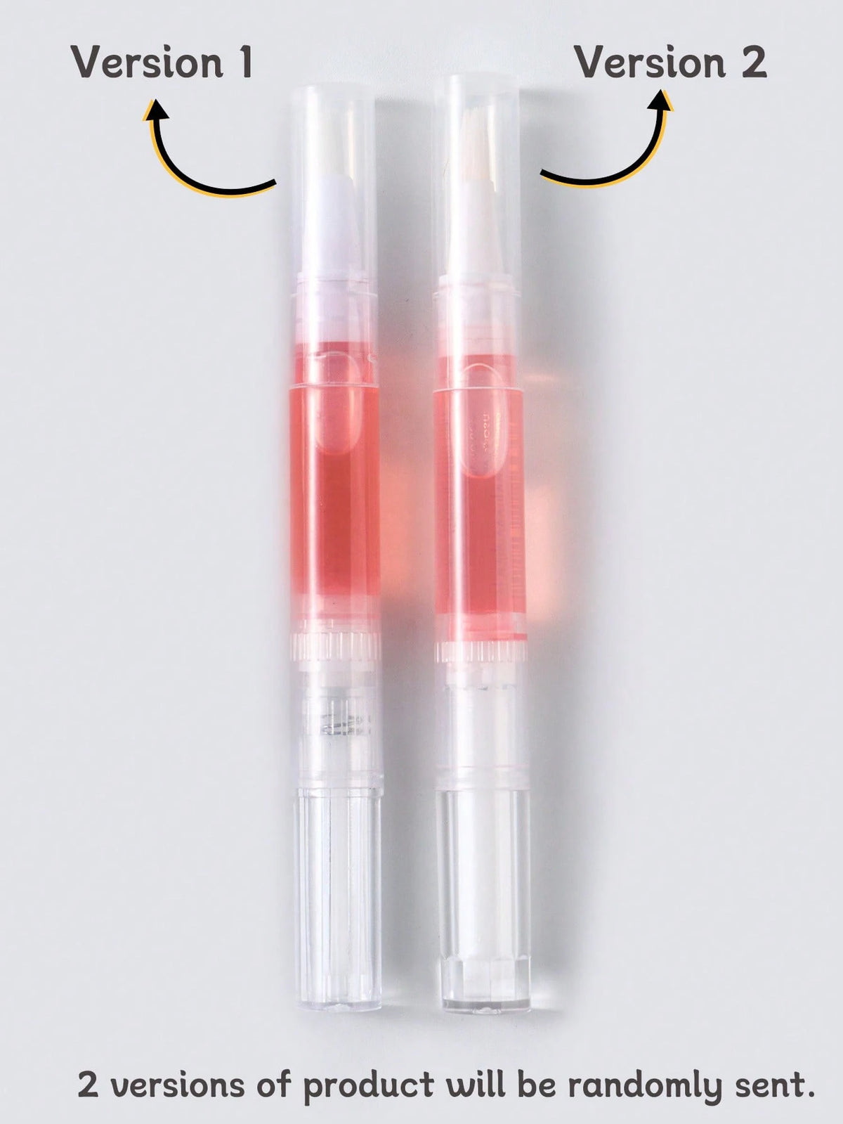 1pc 3ml Pink Nail Cuticle Care Oil Pen, Plant Nourishing Oil Moisturizing Anti-Hangnail Nail Edge Care Tool (Random Version)