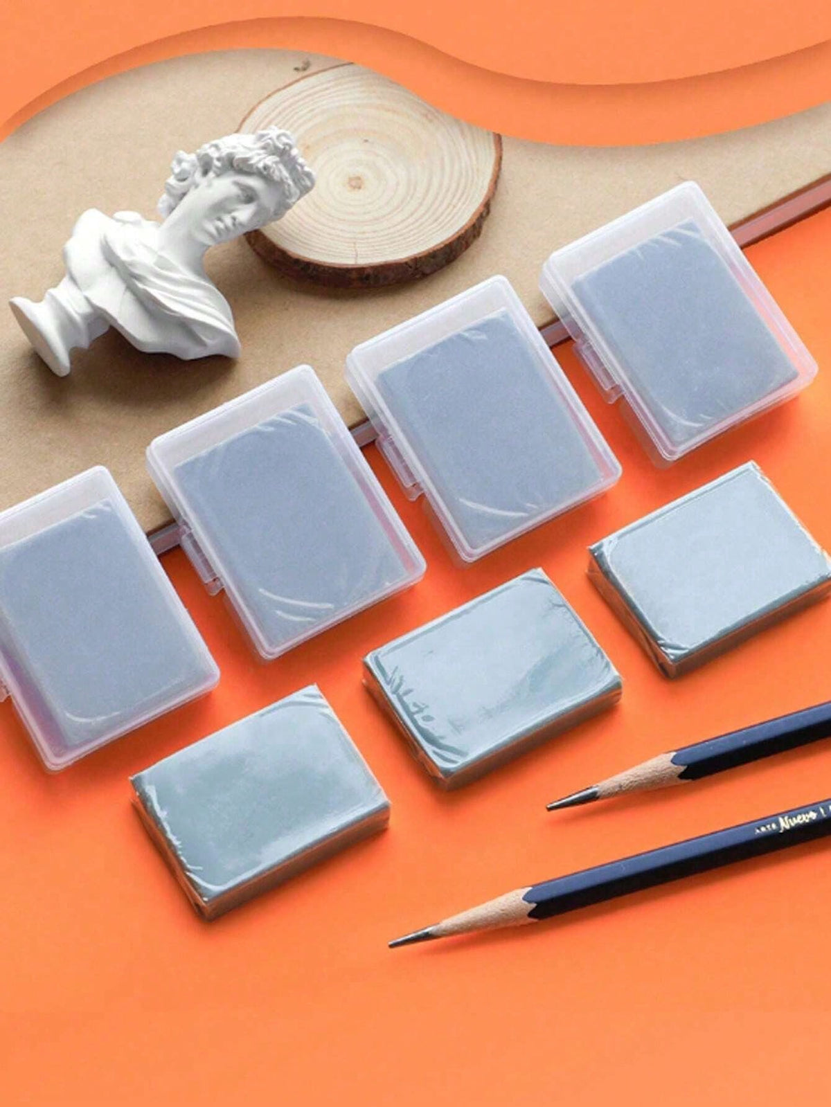 1pc Art Painting Erasers, Suitable For Sketching And Drawing Back To School