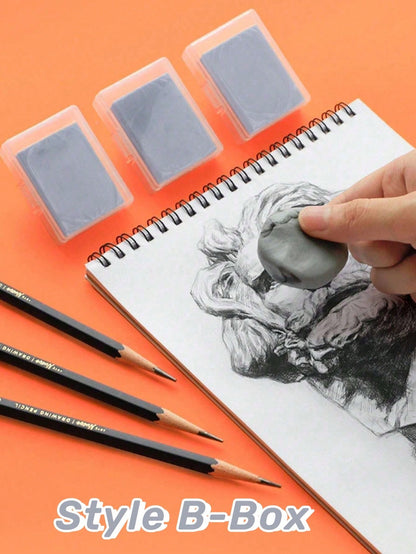 1pc Art Painting Erasers, Suitable For Sketching And Drawing Back To School