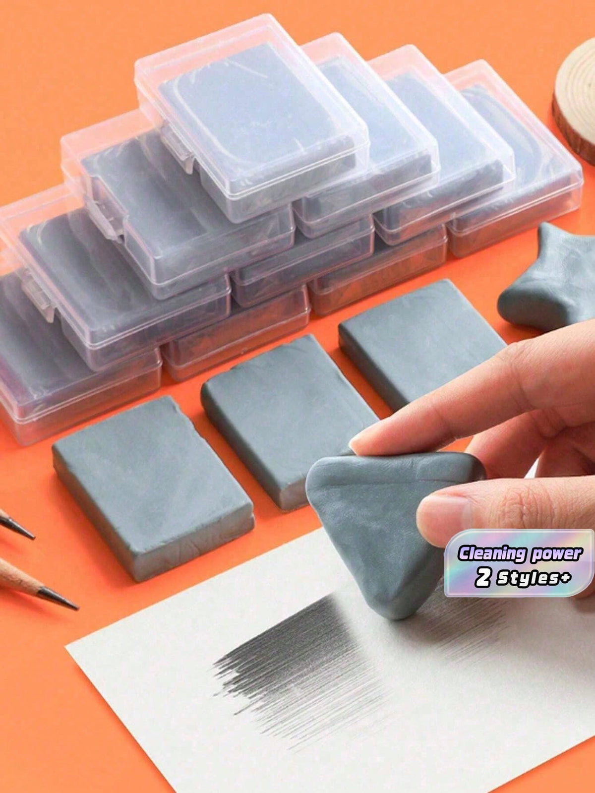 1pc Art Painting Erasers, Suitable For Sketching And Drawing Back To School