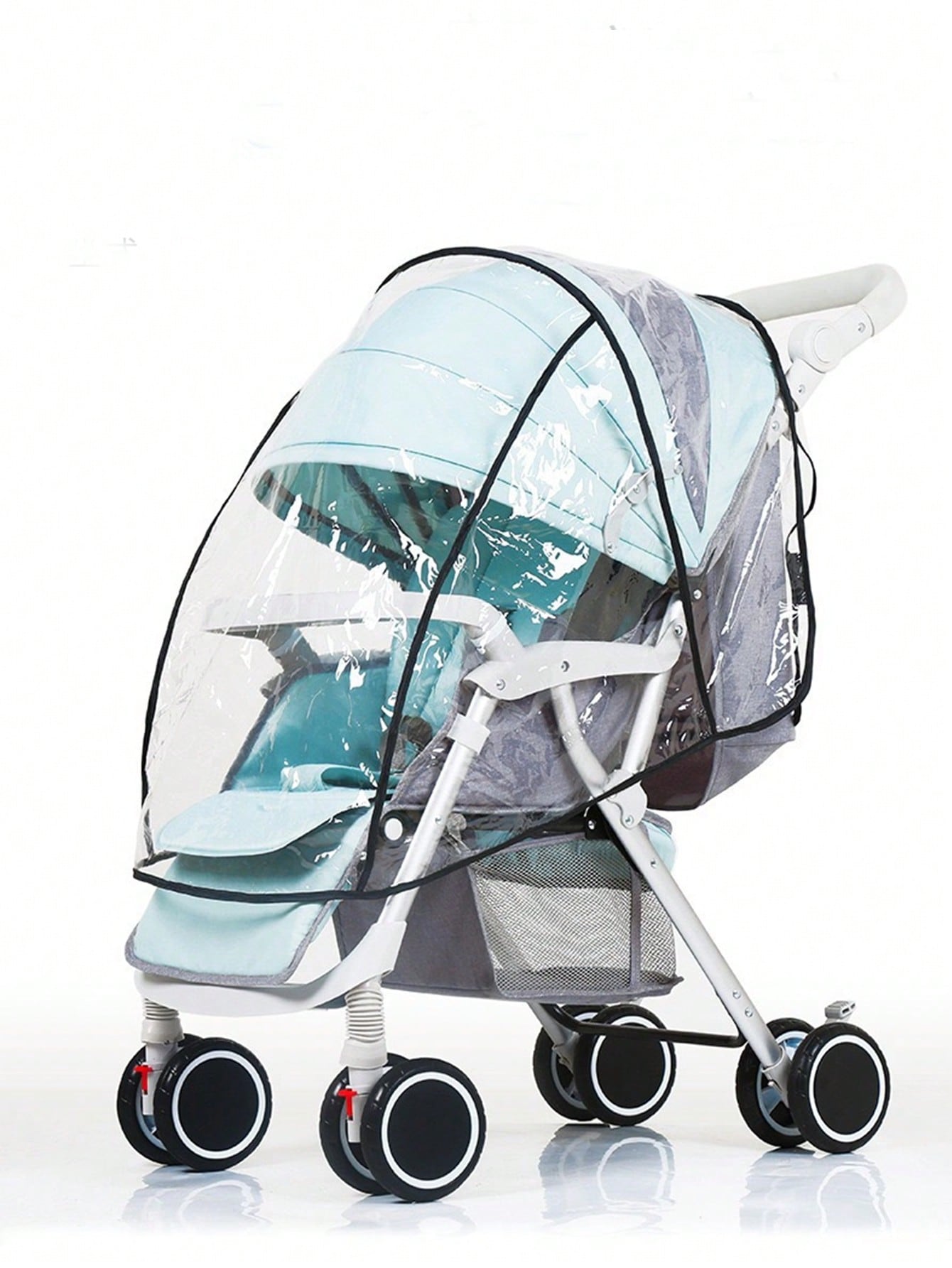 1pc Baby Stroller Rain Cover, Child Windshield Protector, Infant Umbrella Stroller Rain Poncho