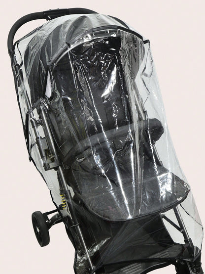 1pc Baby Stroller Rain Cover, Child Windshield Protector, Infant Umbrella Stroller Rain Poncho
