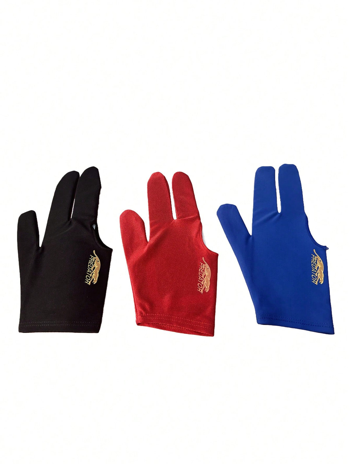 1pc Billiard Glove, Unisex Breathable Anti-Slip Elastic Three-Finger Open-Finger Snooker Glove