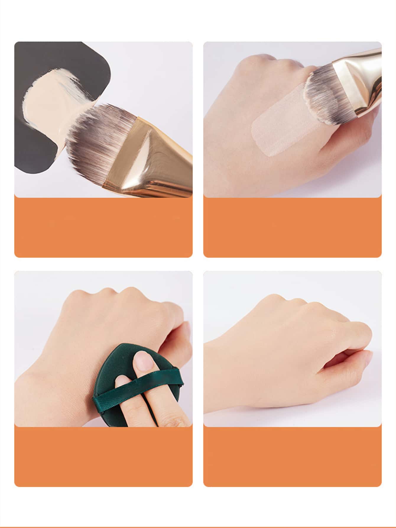 1pc Broad Tongue-Shaped Flat Head Foundation Brush Makeup Brush,Foundation Brush,Concealer Brush,Blush Brush,Contour Brush,Blush Brush,Bronzer Brush,Powder Brush,Foundation Brush,Blush Brush,Giveaways
