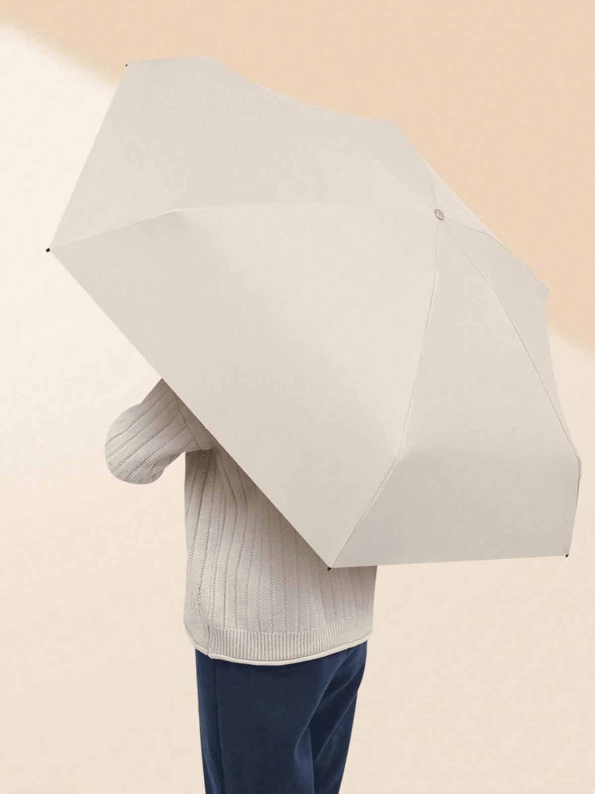1pc Capsule Umbrella, Foldable, Waterproof, Sunshade, Anti-UV, Compact Folding Umbrella,Outdoor,Garden,Travel Essentials,Portable Essentials