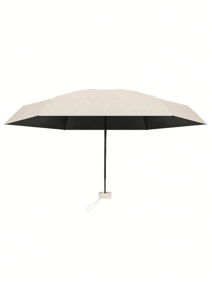 1pc Capsule Umbrella, Foldable, Waterproof, Sunshade, Anti-UV, Compact Folding Umbrella,Outdoor,Garden,Travel Essentials,Portable Essentials