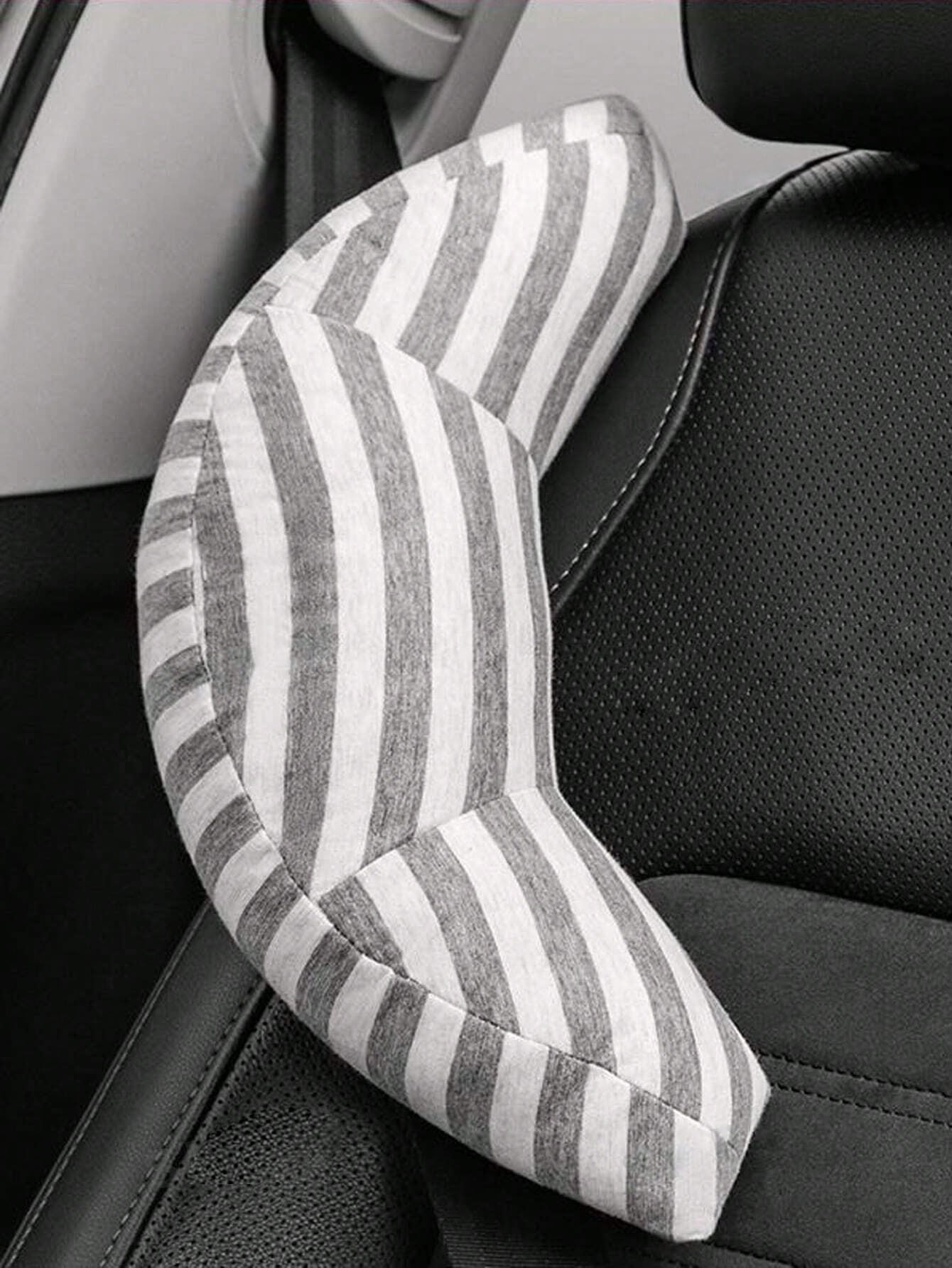 1pc Car Headrest Belt Pillow, Car Accessories Neck Pillow For Sleeping, Car Pillow