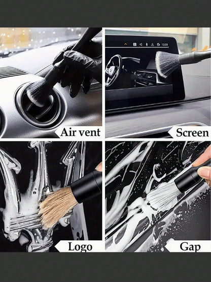 1pc Car Interior Cleaning Brush, Suitable For Car Dusting And Cleaning, Exterior Car Washing