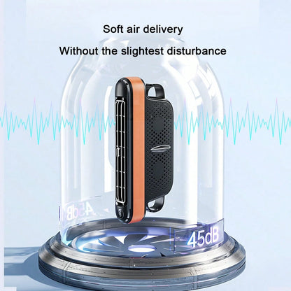 1pc Car Seat Fan, USB Powered High Airflow Headrest Mounted Backseat Cooling Fan