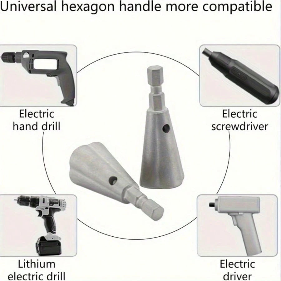 1pc Carbon Steel Automatic Hex Handle Wire Tool, Universal Quick Wire Connector, Electrician Essential For Easy & Secure Electrical Parallel Wiring Connections