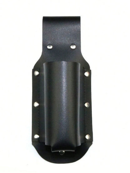 1pc Classic PU Leather Bottle Holster Bottle Holders Belt Waist Bag, Beer Bottle Case For Travel, Creative Portable Mountaineering Outdoor Waist Bag