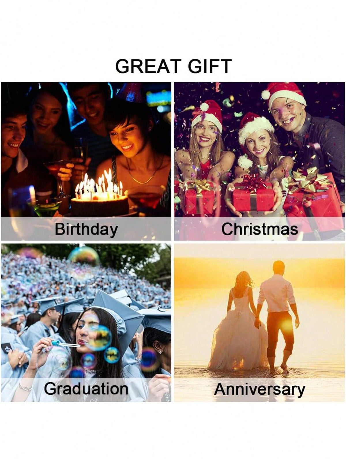 1pc Customized Photo Personalized Family Memorial Pillow Cover, Creative Throw Pillow Cushion Cover, Unique Gifts For Boyfriend Girlfriend Dad Mom, For Sofa Bed Car Bedroom Living Room, Christmas Atmo