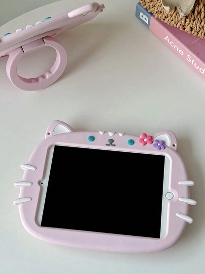 1pc Cute Cat Design Protective Case Compatible With 7/8/9, 2022 Air 5/4/3 9th Gen 10.2", Pro 11", Mini 7, New Air 6,/A7/8/9