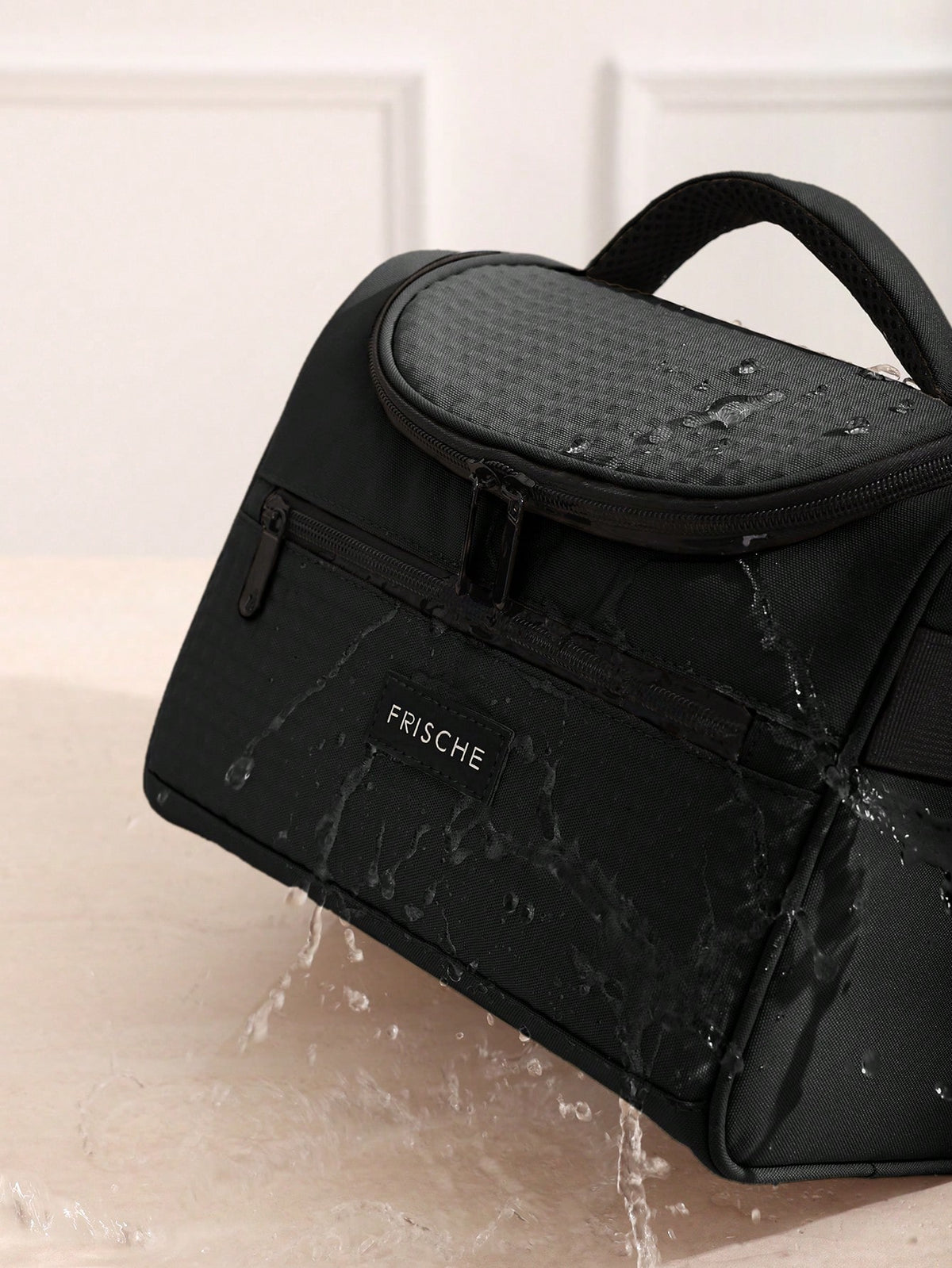 1pc Fashion Style Insulated Lunch Bag With Shoulder Strap, Portable Waterproof Leakproof Tote Cooler Bag, Thick Aluminum Foil Insulation, Reusable Lunch Box For School, Office, Camping, Picnic, Worker