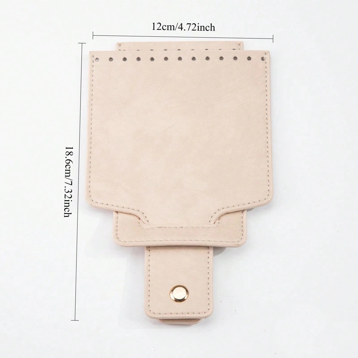 1pc Fashion Versatile Bag Flap! Multi-Color PU Leather Material, Compatible With Most Bag Styles, Perfect For Handmade Beginners, Craft Enthusiasts To Weave, Remodel Bags, Also Suitable For Wallet Mak