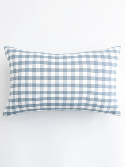 1pc Geometric Grid Pillow Cover, No Pillow Insert