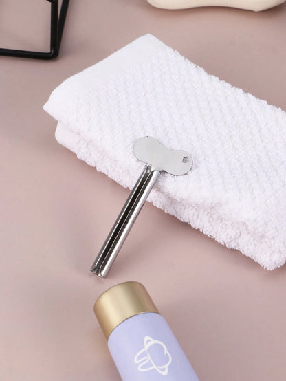 1pc Gold Stainless Steel Toothpaste Squeezer, Suitable For Hand Cream, Ointment, And Aluminum Tubes Toothpaste Home Bathroom Decor Fall Decor Back To School