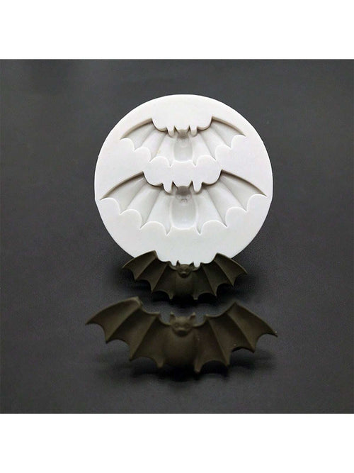 1pc Halloween Bat Silicone Mold, Candle Mold, Soap Mold, Resin Mold, DIY Soft Clay Epoxy Decoration Mold, Handmade Decorative Art Tool