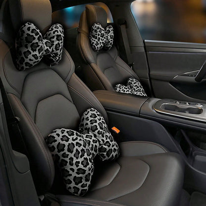 1pc Leopard Print Car Seat Cushion, Leopard Print Car Seat Cover, Non-Slip And Breathable, Premium Comfortable Car Seat Cushion, Suitable For Summer, Winter And All Year Round, Universal Fit. Perfect