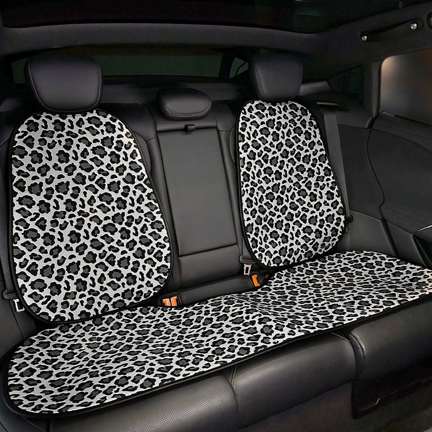 1pc Leopard Print Car Seat Cushion, Leopard Print Car Seat Cover, Non-Slip And Breathable, Premium Comfortable Car Seat Cushion, Suitable For Summer, Winter And All Year Round, Universal Fit. Perfect