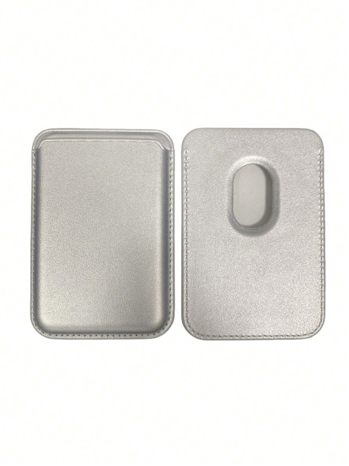 1pc Magnetic PU Leather Card Holder Case, Compatible With IPhone 16/15/14/13/12 Pro Max- Ultra Slim MagSafe Wallet Phone Case With Faux Leather Lining And Credit Card Slots- Adhesive European Style