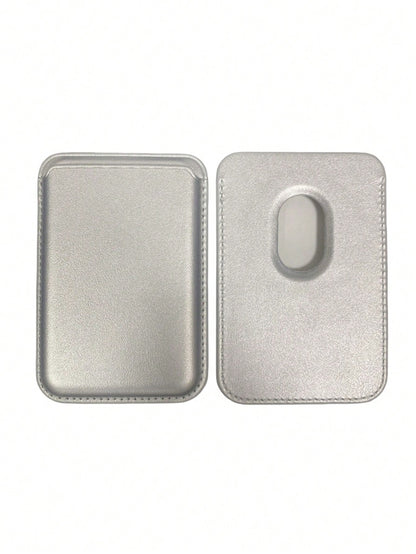 1pc Magnetic PU Leather Card Holder Case, Compatible With IPhone 16/15/14/13/12 Pro Max- Ultra Slim MagSafe Wallet Phone Case With Faux Leather Lining And Credit Card Slots- Adhesive European Style