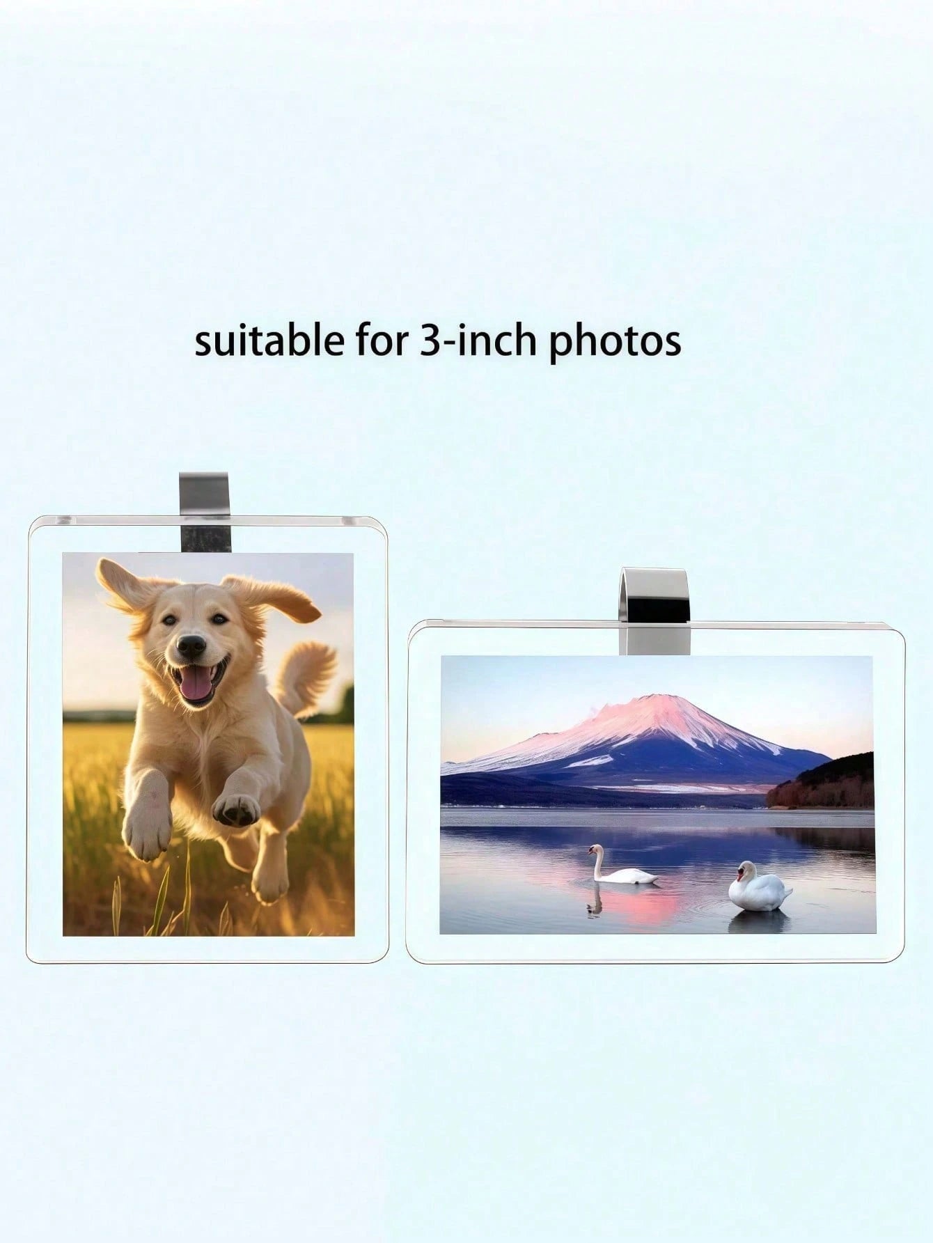 1pc Personalized Car Visor Photo Frame Clip, Custom Photo Car Decor, Couple Gift, Cute Pet, Wallet Photo Frame, Durable And Stylish, Car Accessories, Car Visor, Vehicle Accessories, Stylish Clip-On De