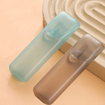 1pc Portable Small Storage Box, Travel Organizer Pill Case, Portable Cotton Swab Box, Dental Floss Storage Box, Cosmetic Storage Box, Bathroom Accessories,Room Decor