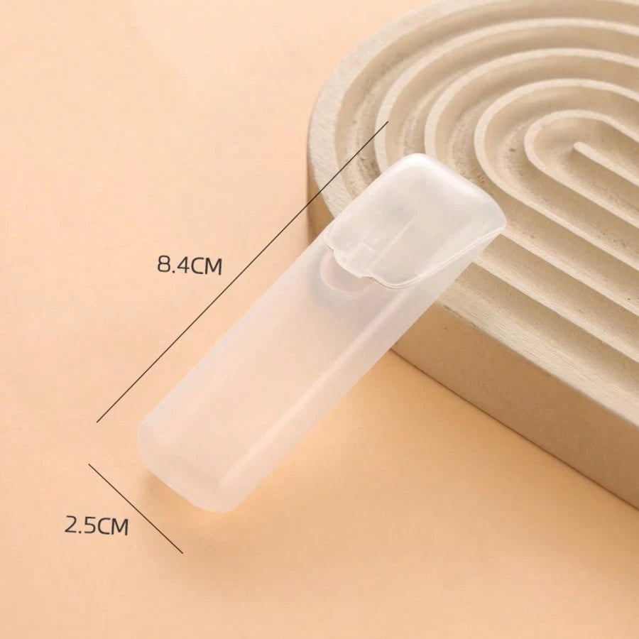 1pc Portable Small Storage Box, Travel Organizer Pill Case, Portable Cotton Swab Box, Dental Floss Storage Box, Cosmetic Storage Box, Bathroom Accessories,Room Decor