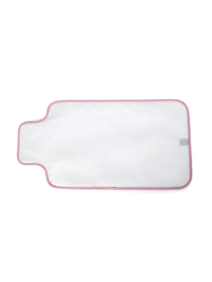 1pc Portable Waterproof Changing Pad With Wipe Pocket, Diaper Changing Mat For Infants, Removable Travel Changing Pad, Great Gift For Baby Shower, Newborn Baby Girl And Boy