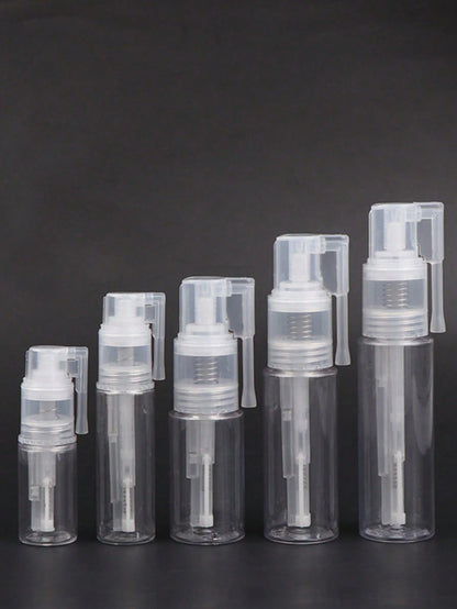 1pc Powder Spray Bottle Travel Spray Bottle Plastic Nail Glitter Portable Refillable Spray Bottle Hair Music Ball Powder Spray And Repackaging Spray