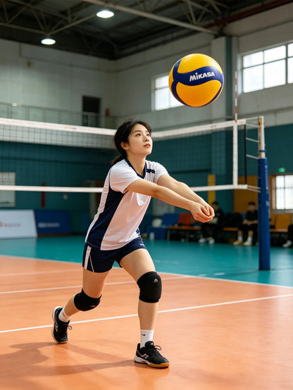 1pc PU Material Volleyball, Suitable For Training And Competition Use