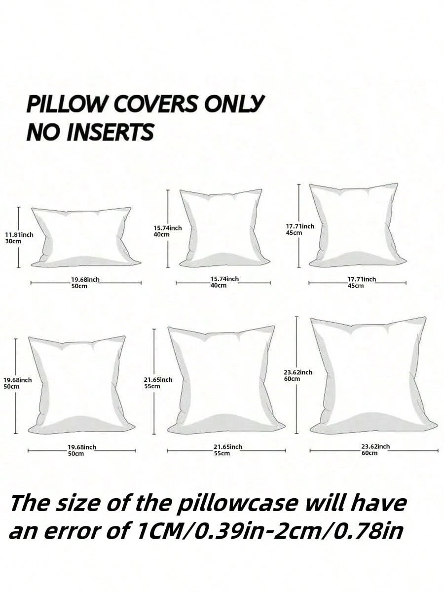 1PC Pumpkin Pattern Decorative Pillowcase, Soft Plush Sofa Cushion Cover, Suitable For Home Holiday Use