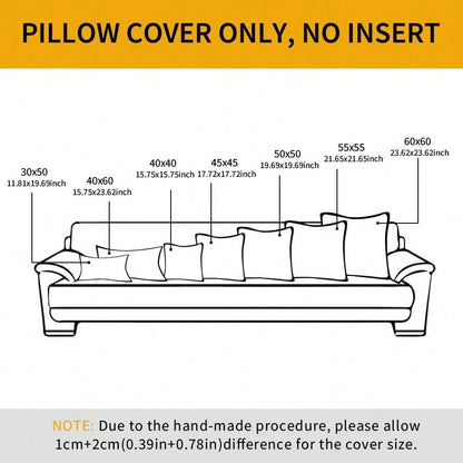 1PC Pumpkin Pattern Decorative Pillowcase, Soft Plush Sofa Cushion Cover, Suitable For Home Holiday Use