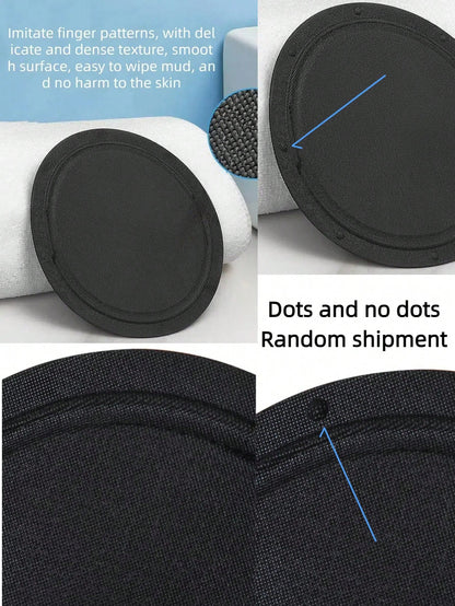 1pc Quality Shower Brush, Cleansing Pad For Body Exfoliation And Scrubbing, Round Shaped Cleaning Pad Suitable For Bathing, Y2K Gift