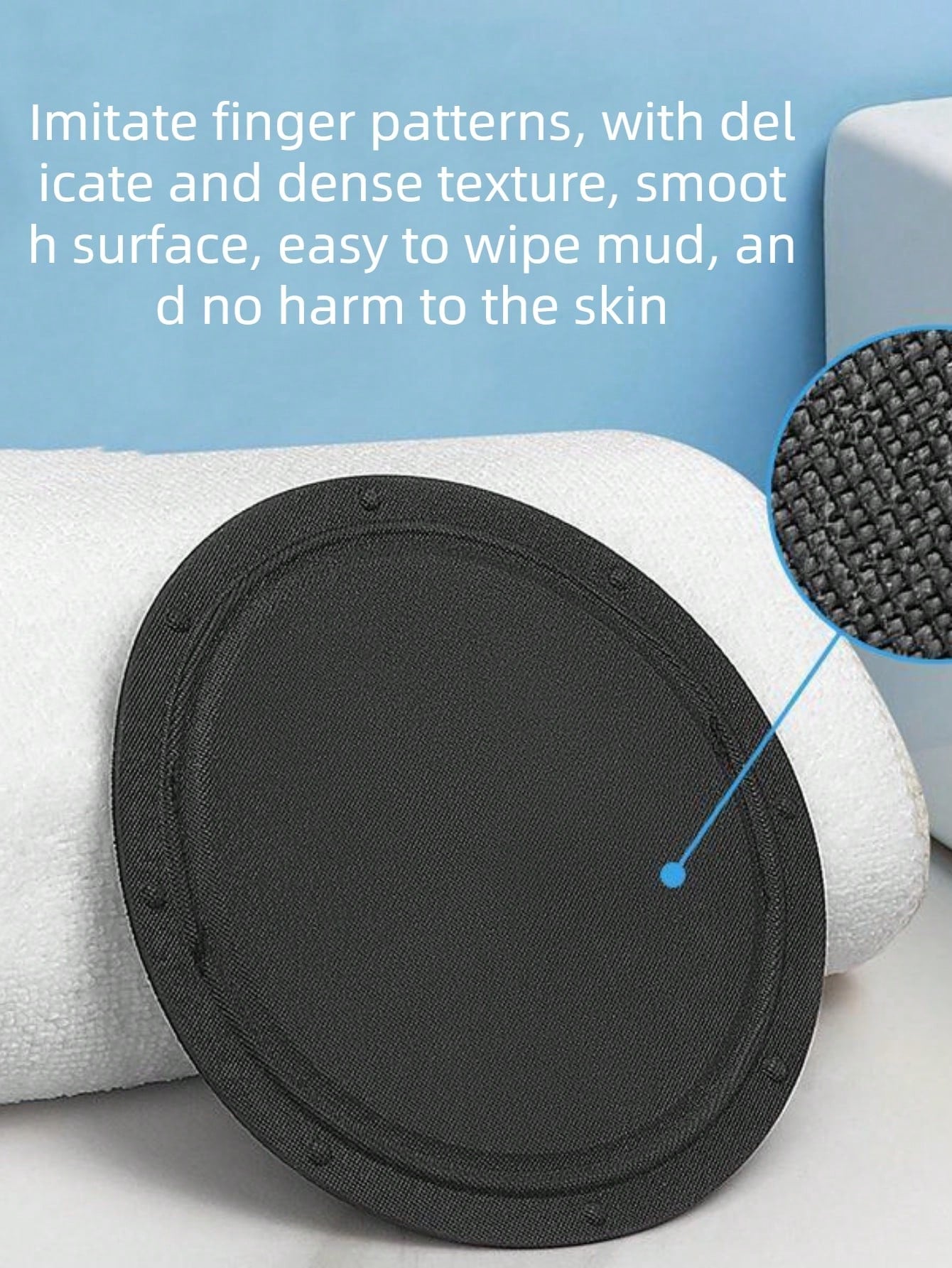 1pc Quality Shower Brush, Cleansing Pad For Body Exfoliation And Scrubbing, Round Shaped Cleaning Pad Suitable For Bathing, Y2K Gift