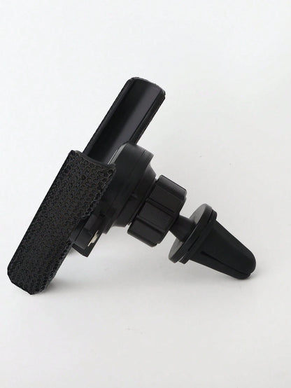 1pc Rhinestone Decor Plastic Car Phone Holder